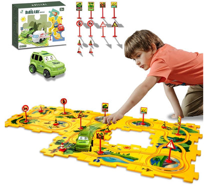 PUzzle racer for kids