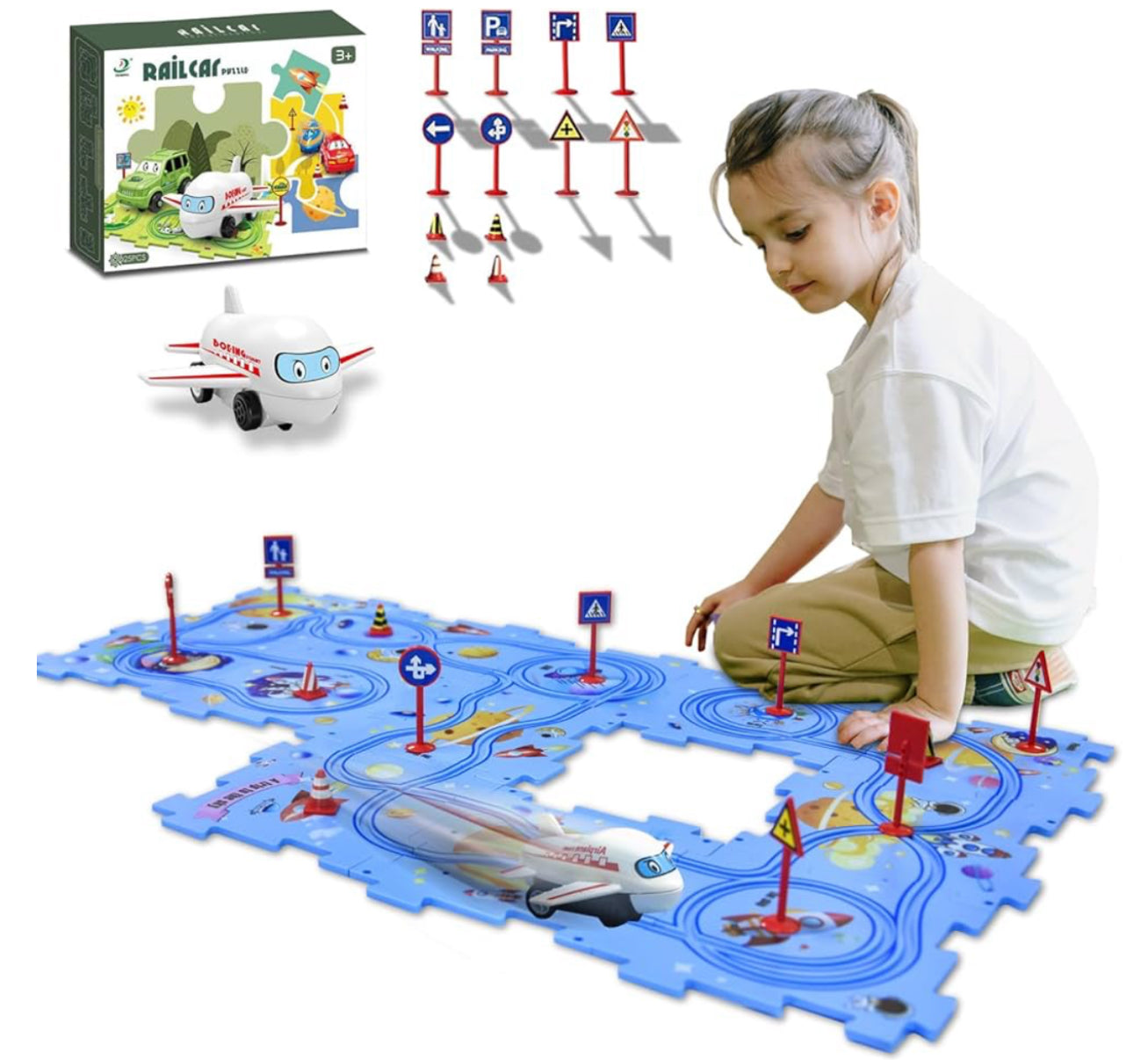 PUzzle racer for kids