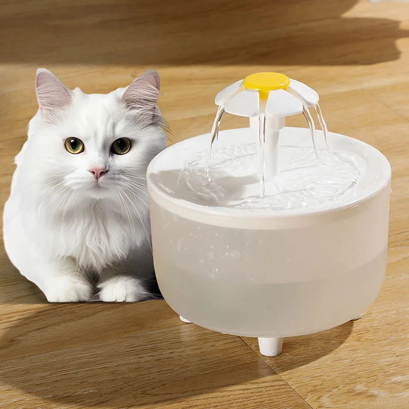 Fountain cat water bowl